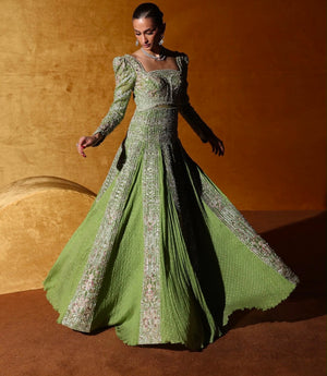Soraya green wedding edition