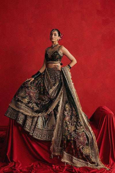 Mohsin Naveed Ranjha black edition bridal collection