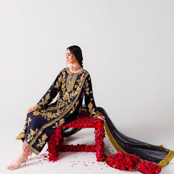 Sara Rohail ashgar bridal chiffon wedding edition