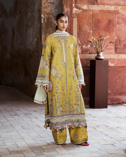 Hussain Rehar yellow lawn 2026