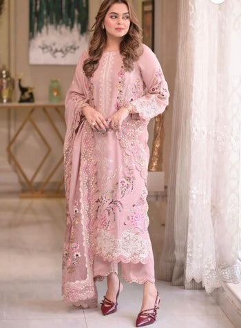Zara Shahjahan pink lawn 2026
