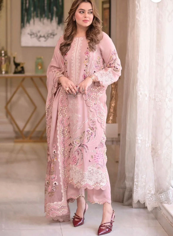 Zara Shahjahan pink lawn 2026