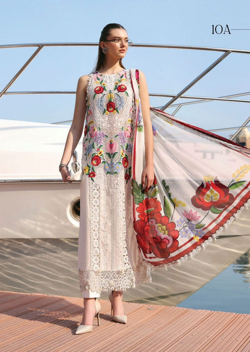 Maria B white multi lawn 2026