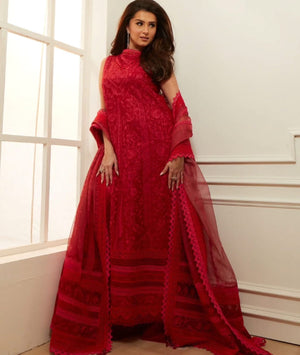 Sobia Nazir red lawn 2026