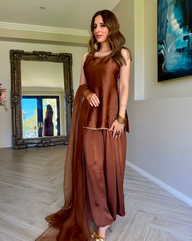 Inspired totally customized on pure brown edition