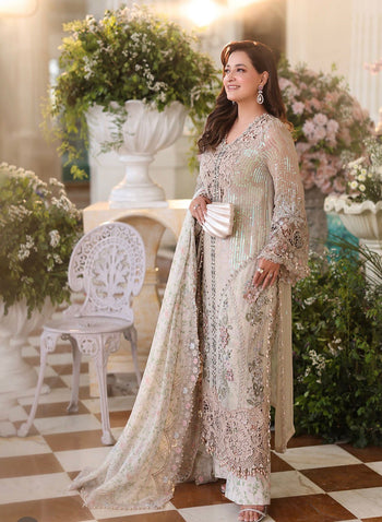 Maria B skin chiffon wedding edition
