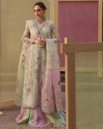 Crimson multi edition chiffon