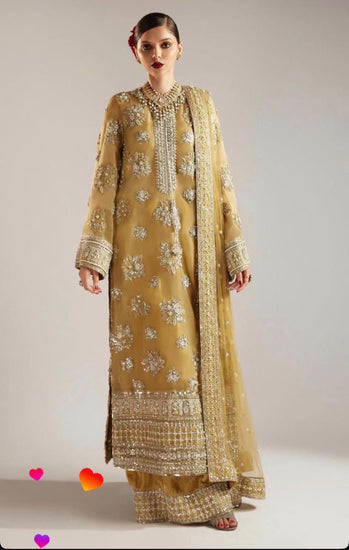 Hussain Rehar mustard wedding edition