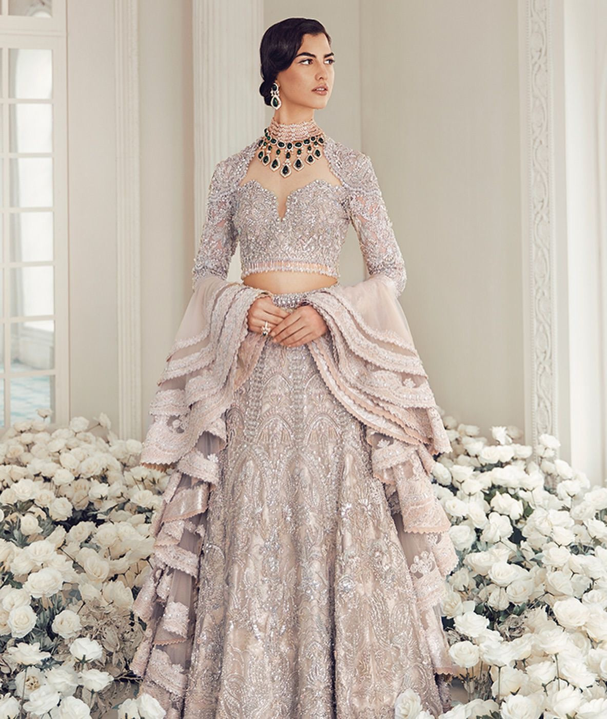 Suffusebysanayasir bridal chiffon collection