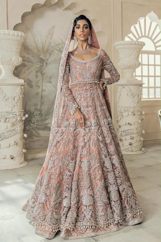 Elan pink chiffon wedding edition