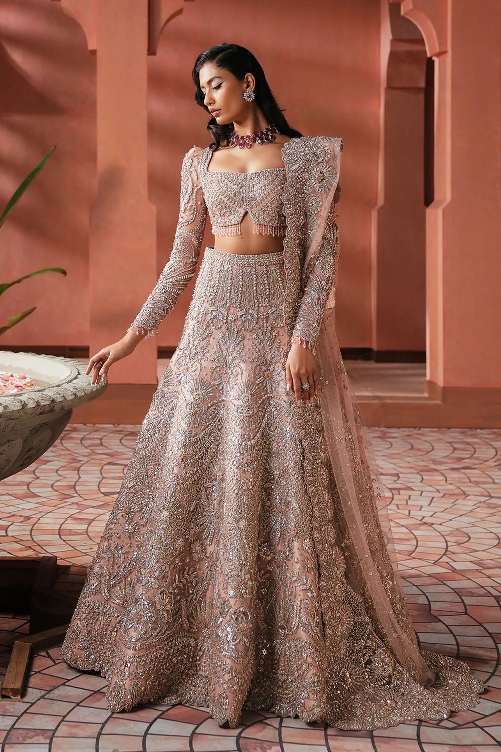 Soraya pink bridal maxy wedding edition