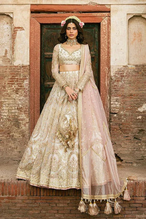 Mohsin Naveed Ranjha ivory pink wedding edition