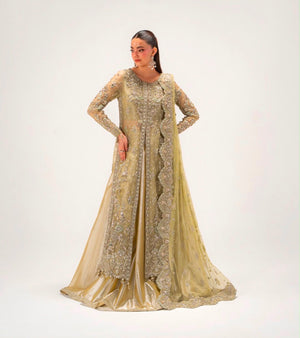 Maria B bridal olive coture wedding edition