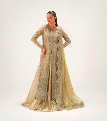 Maria B bridal olive coture wedding edition