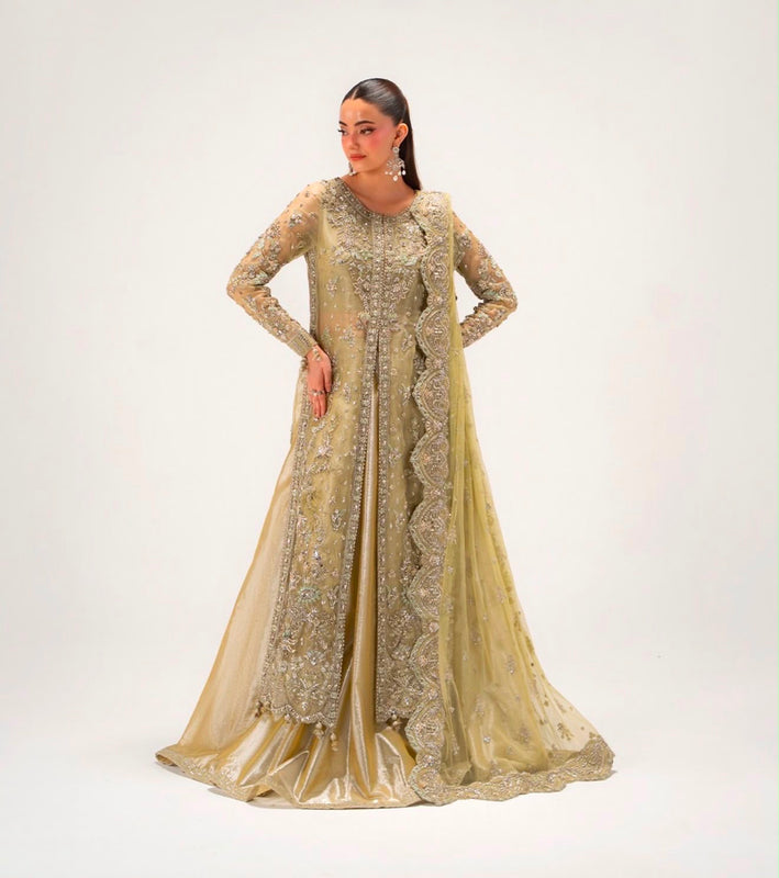 Maria B bridal olive coture wedding edition