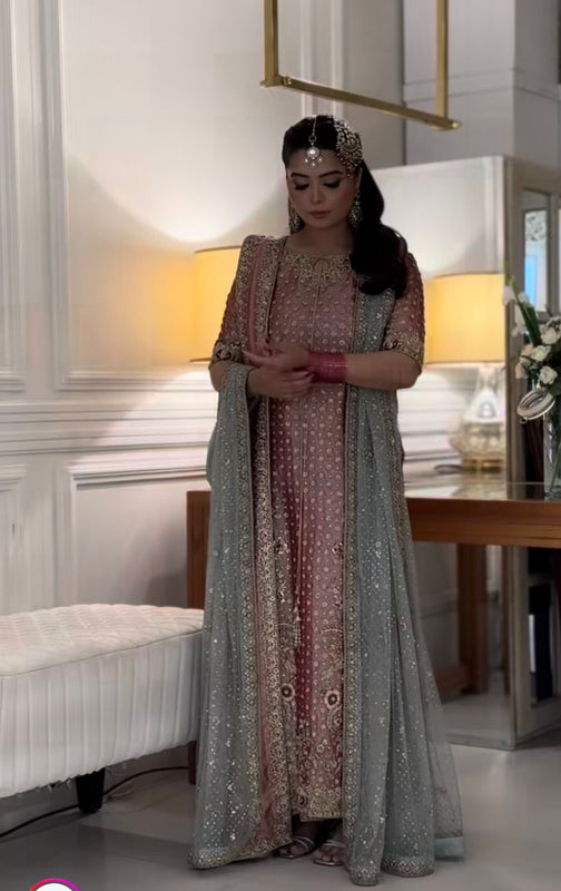 Haris shakeel pink sky wedding edition