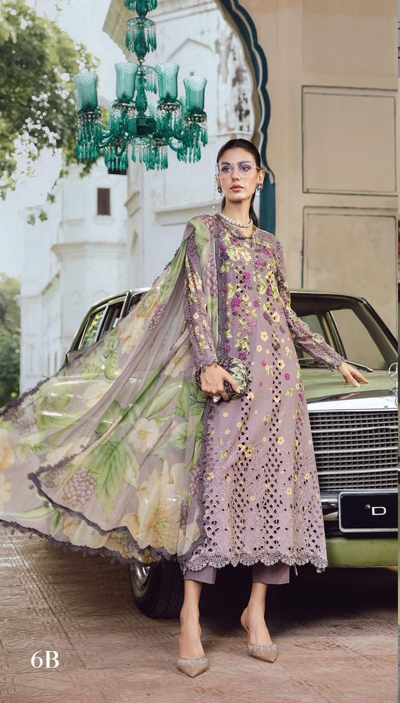 Maria B mprint lilac winter collection