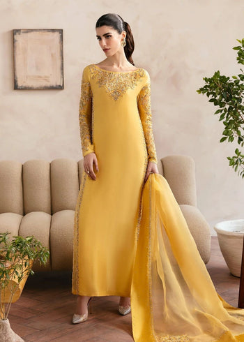 Kanwal Malik yellow wedding edition