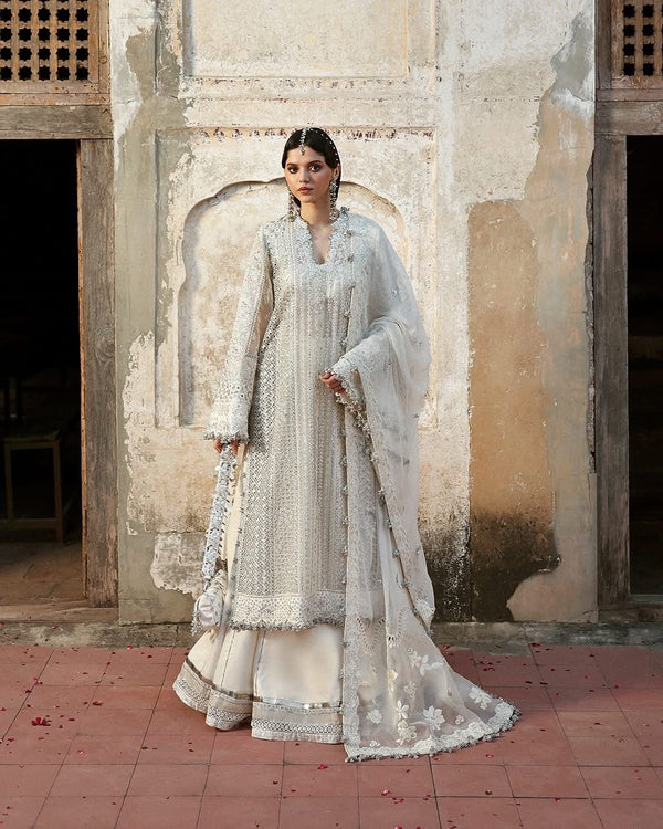 Hussain Rehar white wedding edition