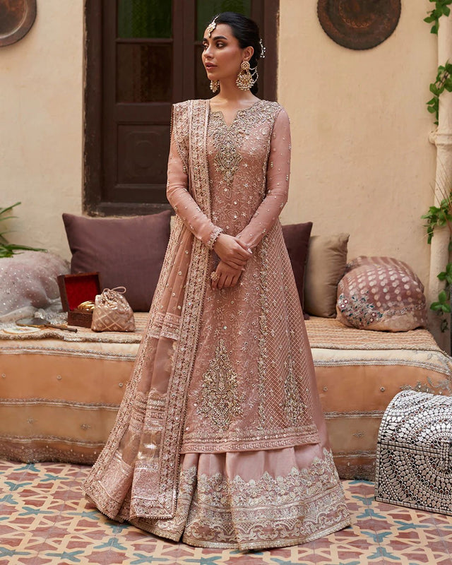 Faiza Saqlain chiffon wedding edition