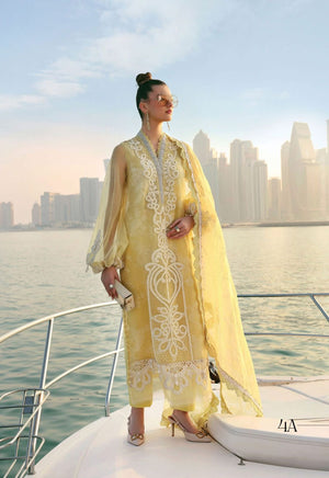 Maria B yellow lawn 2026