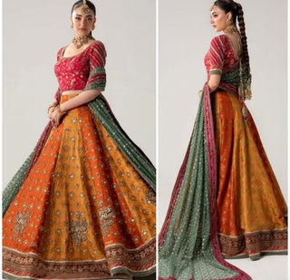 Maria B multi edition chiffon wedding collection