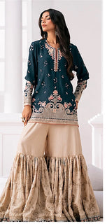 Ethnic pastel zink chiffon wedding edition