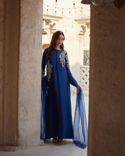 Kanwal Malik blue wedding edition