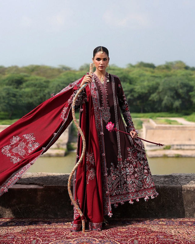 Hussain Rehar rust karandi winter collection