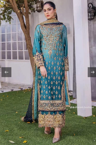 Shazia kiyani double tone bridal wedding edition