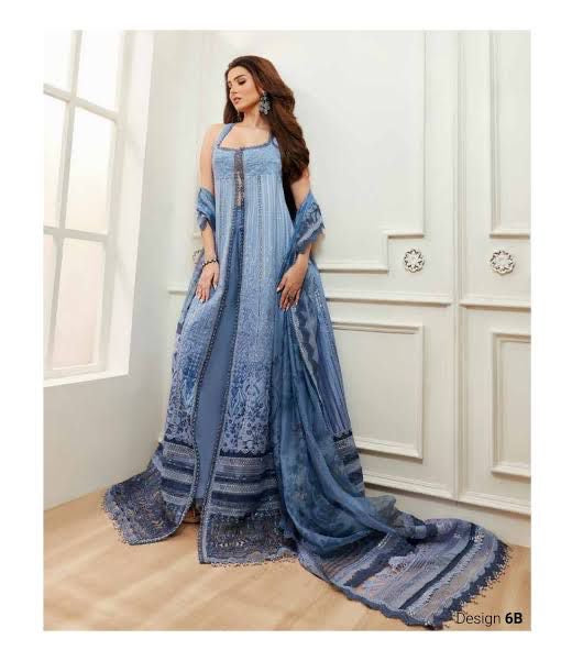 Sobia Nazir blue lawn 2026