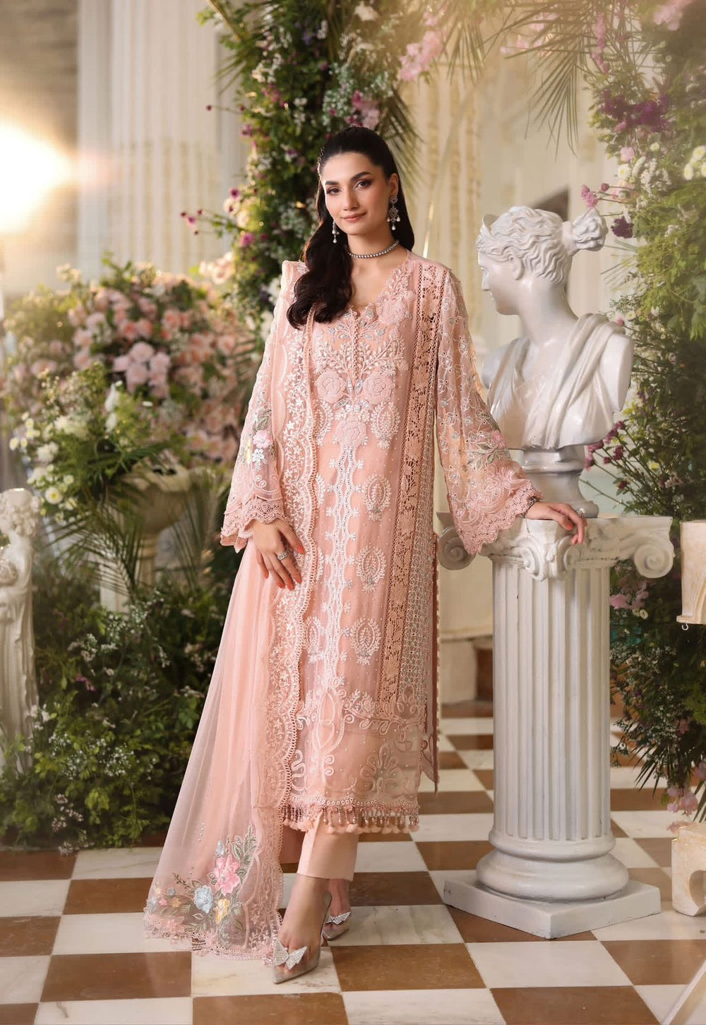 Maria B wedding collection pink edition
