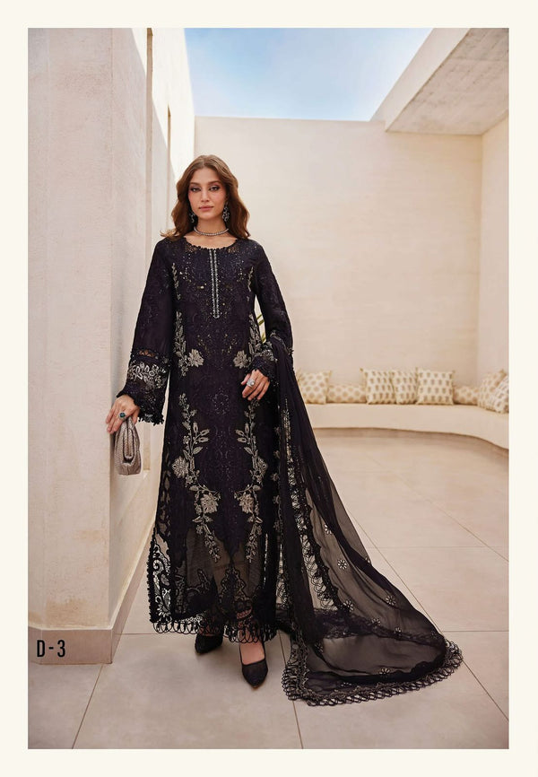 Maria B black premium lawn 2025