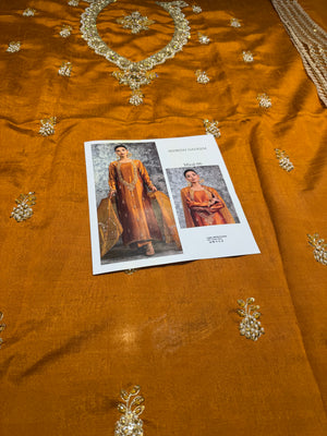 Sehrish Nadeem brown wedding edition