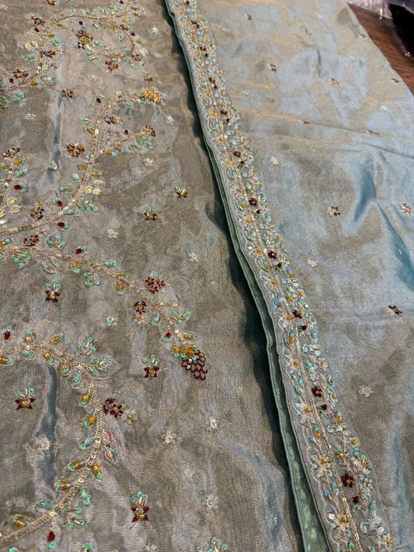 Haris Shakeel mint double shade wedding edition brand haris Shakeel