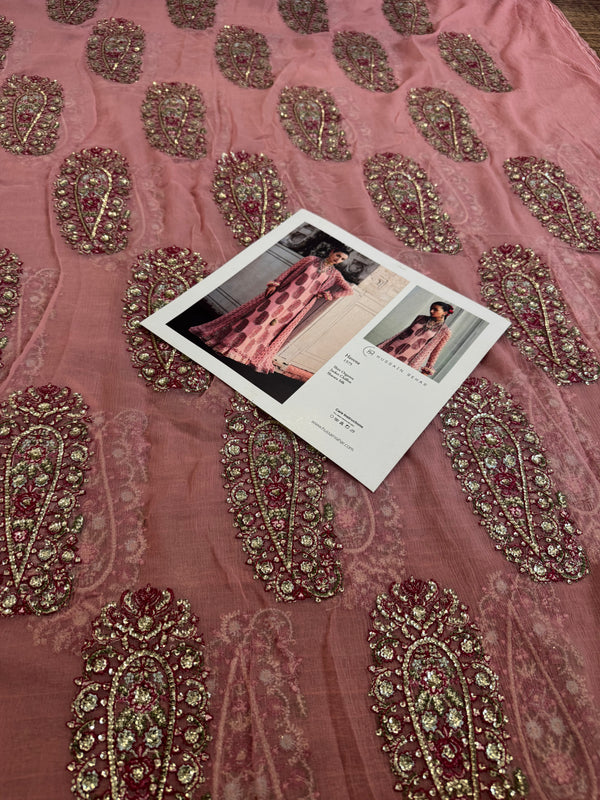 Hussain rehar pink wedding edition