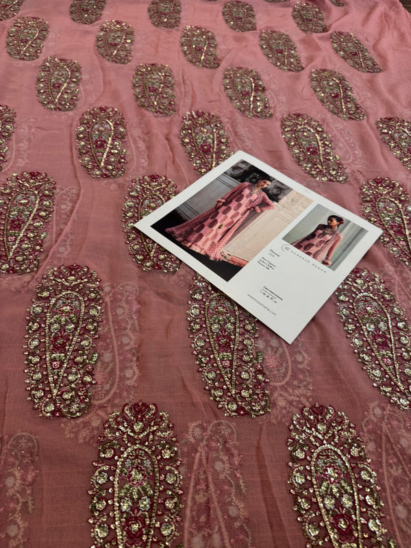 Hussain rehar pink wedding edition