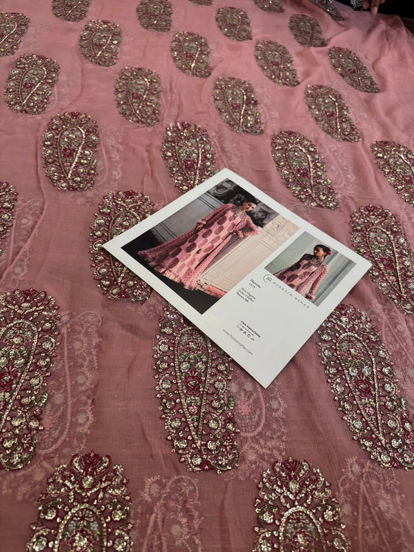 Hussain rehar pink wedding edition