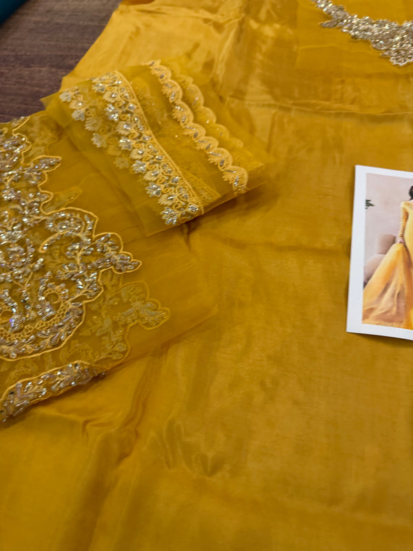 Kanwal Malik yellow wedding edition