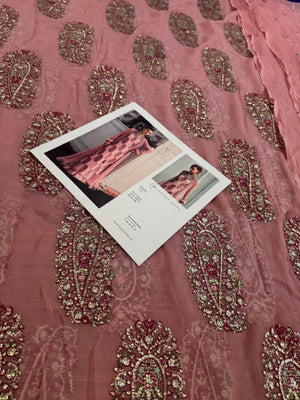Hussain rehar pink wedding edition