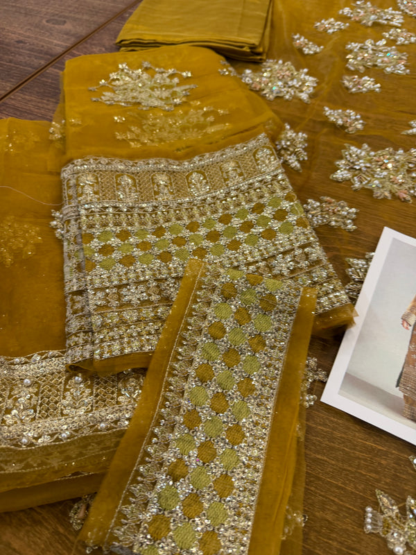 Hussain Rehar mustard wedding edition