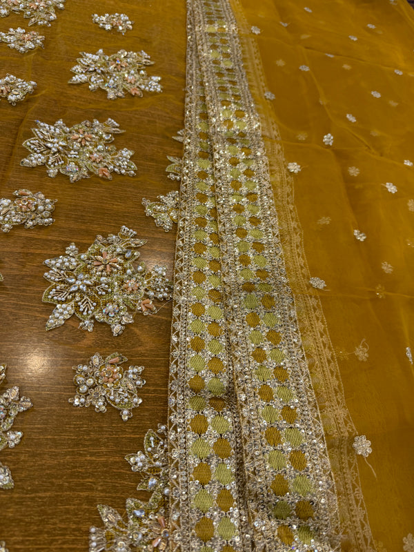 Hussain Rehar mustard wedding edition