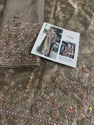 Haris shakeel golden bridal wedding edition