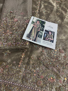 Haris shakeel golden bridal wedding edition