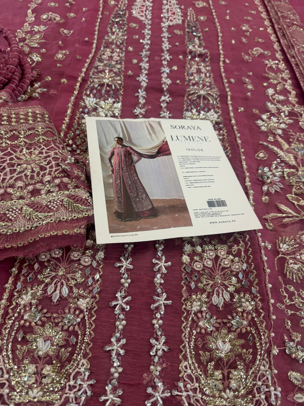 Soraya pink wedding edition