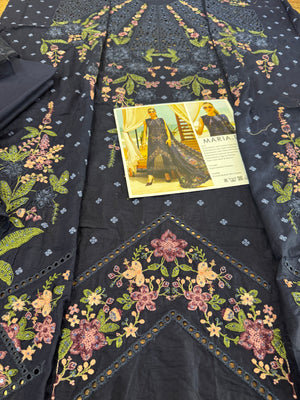 Maria b blue premium lawn 2025