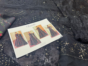 Baroque black red wedding edition