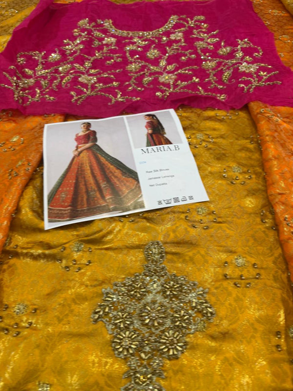 Maria B multi edition chiffon wedding collection
