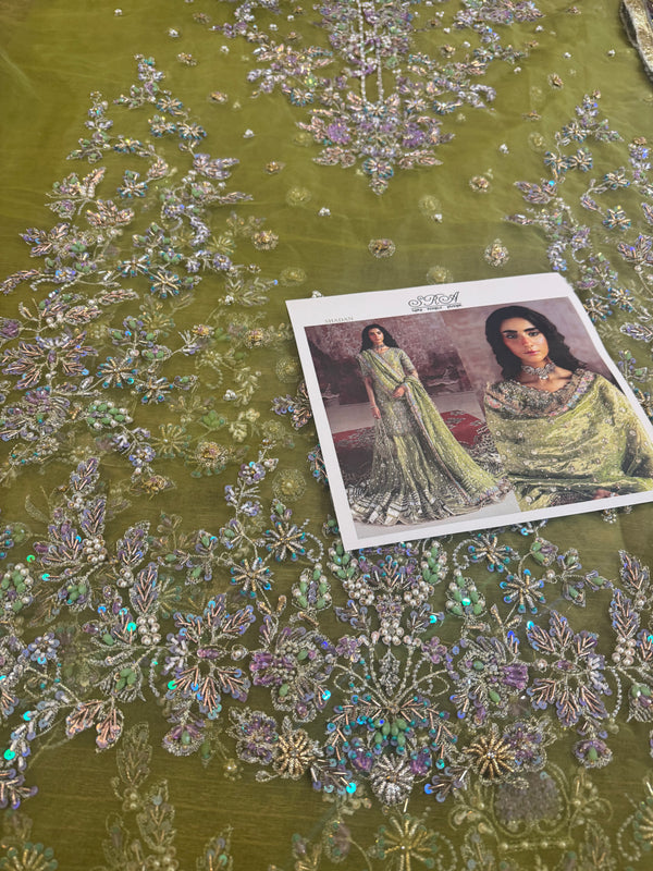 Sara Rohail ashgar pista wedding collection