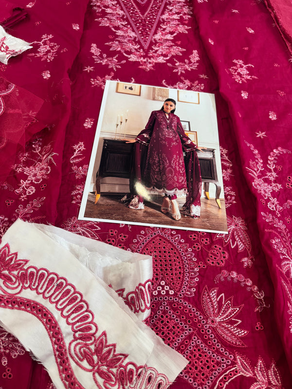 Qalamqar red lawn 2025